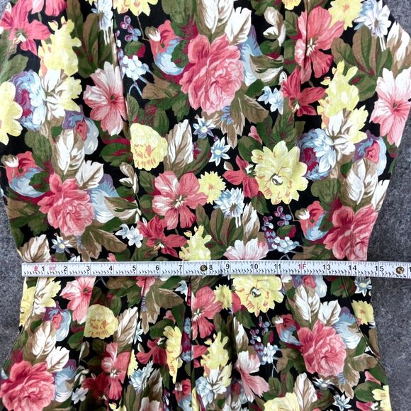 Vintage R J Stevens Romper 12 Dark Romantic 90s Y2K Cottagecore Playful Feminine - Picture 7 of 9